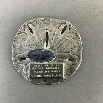 K498 Reed & Barton Sterling Sand Dollar