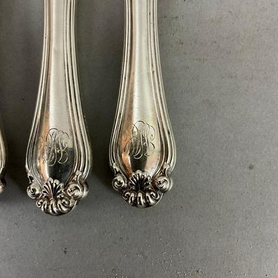 K603 Set Of Four Sterling Handle "Century" Dominick & Haff Knives