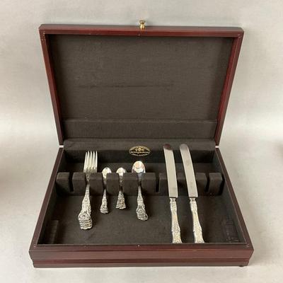 K604 Set Of Tiffany & Co. "English King" Flatware With Box