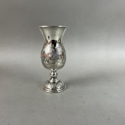 K618 Vintage Sterling Silver Kiddish Cup