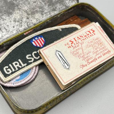 LOT 45: 40% Silver Eisenhower Dollar Proof + Vintage Trinkets and Boxes