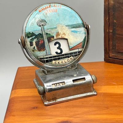 LOT 45: 40% Silver Eisenhower Dollar Proof + Vintage Trinkets and Boxes