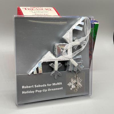 LOT 50: Vintage Plastic Santas + Christmas Ornaments