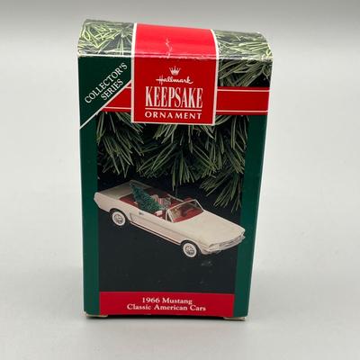 LOT 52: Vintage Hallmark Christmas Ornaments