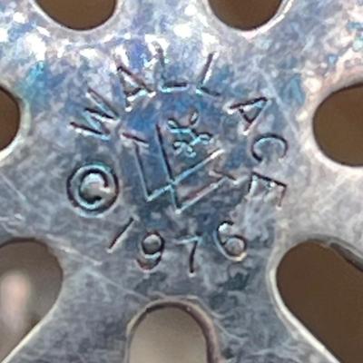 LOT 53: Vintage Holiday Decorations- featuring a Wallace Silversmiths annual silver-plated sleigh bell ornament