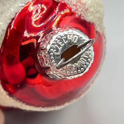 LOT 53: Vintage Holiday Decorations- featuring a Wallace Silversmiths annual silver-plated sleigh bell ornament