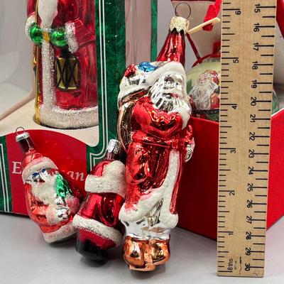 LOT 53: Vintage Holiday Decorations- featuring a Wallace Silversmiths annual silver-plated sleigh bell ornament