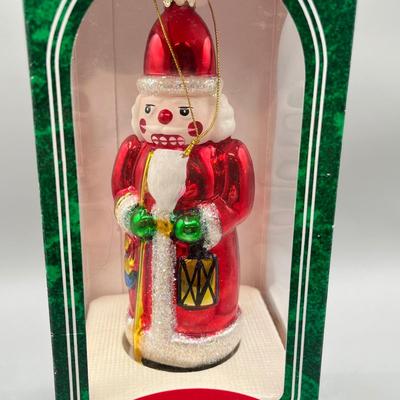 LOT 53: Vintage Holiday Decorations- featuring a Wallace Silversmiths annual silver-plated sleigh bell ornament