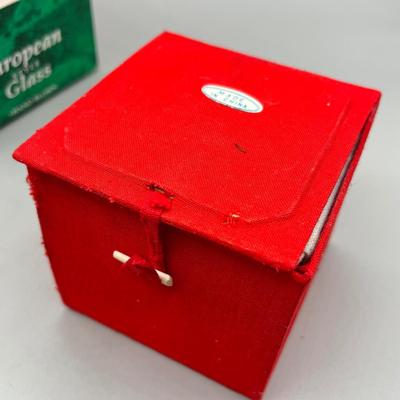 LOT 53: Vintage Holiday Decorations- featuring a Wallace Silversmiths annual silver-plated sleigh bell ornament