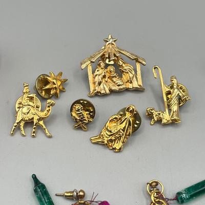 LOT 72: Happy Holidays! Adorable Holiday Themed Earring Collection - 925 Angels and More