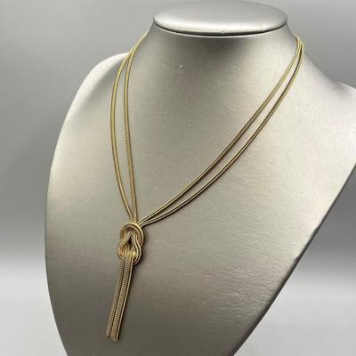 LOT 77: Vintage Necklaces and Earrings