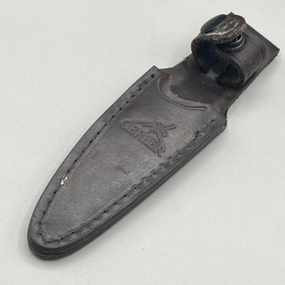 LOT 82: Knife Collection - Gerber Infantry Fixed Blade Knife and More