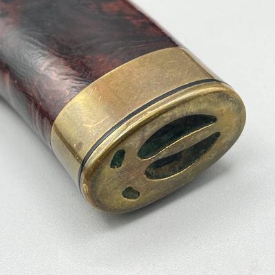 LOT 86: Wooden Handle Fixed Blade Knife Collection