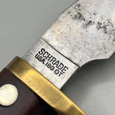 LOT 86: Wooden Handle Fixed Blade Knife Collection