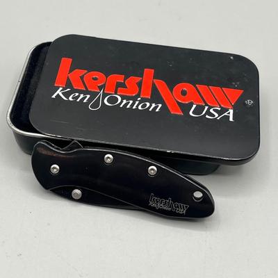 LOT 87: Pocket Knife Collection -Kershaw, Buck and More