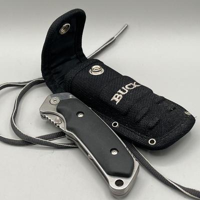 LOT 87: Pocket Knife Collection -Kershaw, Buck and More
