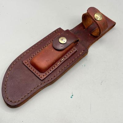 LOT 92: Vintage Carved Wood Handle Fixed Blade Knives - Rostfrei, Shrade and More