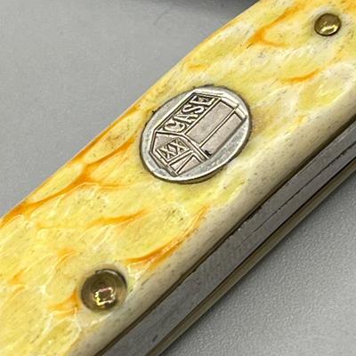 LOT 91: Vintage Blue Diamond Straight Razor and Pocket Knife Collection