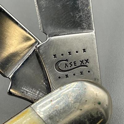 LOT 91: Vintage Blue Diamond Straight Razor and Pocket Knife Collection