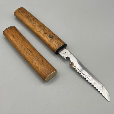 LOT 92: Vintage Stainless Steel Camping/Hunting Utensils