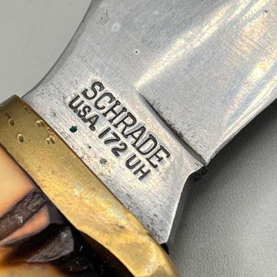 LOT 93: Fixed Blade Knife Collection - Schrade and More