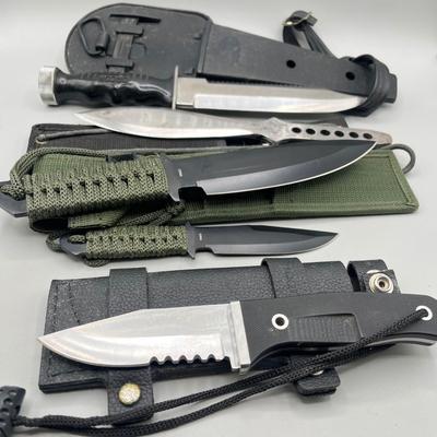 LOT 94: Fixed Blade Knife Collection