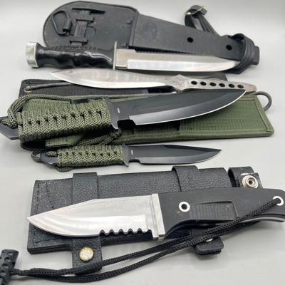 LOT 94: Fixed Blade Knife Collection