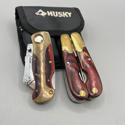 LOT 95: Multi-Tool Collection - Husky, Gerber and More
