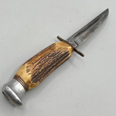 LOT 96: Vintage Fixed Blade Knives - Beta, L. Herder & Son and More