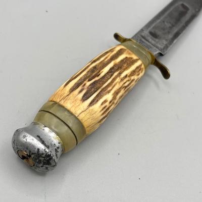 LOT 96: Vintage Fixed Blade Knives - Beta, L. Herder & Son and More