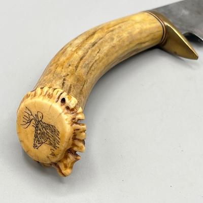 LOT 96: Vintage Fixed Blade Knives - Beta, L. Herder & Son and More