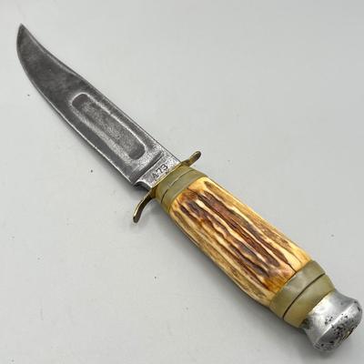 LOT 96: Vintage Fixed Blade Knives - Beta, L. Herder & Son and More