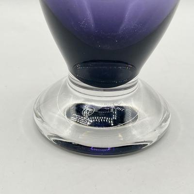 LOT 99: Vintage Marble Collection in Limited Edition Princess Diana Purple Glass Vase