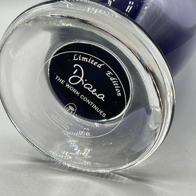 LOT 99: Vintage Marble Collection in Limited Edition Princess Diana Purple Glass Vase