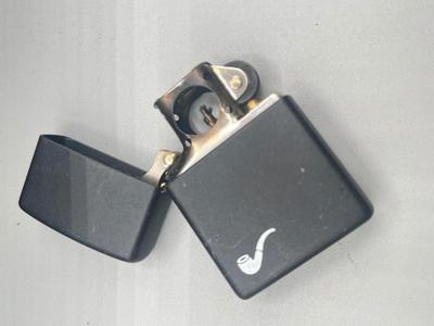 LOT 189: Cigar Afficianado Collection - Humidor, Zippo and Proetheus Lighters, Faux Mable Cigar Lighter With Ashtray and More