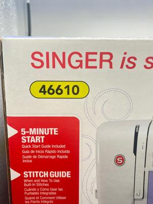 LOT 190: New In Box Never Used Singer Sewing Machine