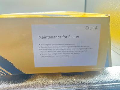 LOT 191: New In Box Kid's Adjustable Size Nattork Rollerskates - Fit Sizes 35-38 (USA Sizes 3.5-6)