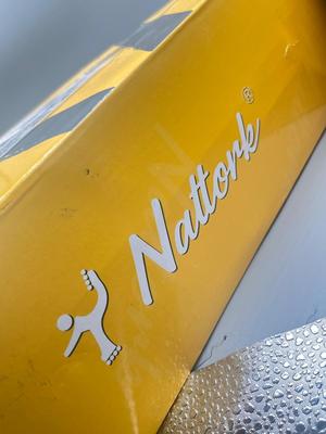 LOT 191: New In Box Kid's Adjustable Size Nattork Rollerskates - Fit Sizes 35-38 (USA Sizes 3.5-6)