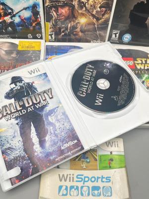 LOT 192: Wii Games - Batman, Spiderman, Madden '09, Beatles Rockband, Call of Duty and More
