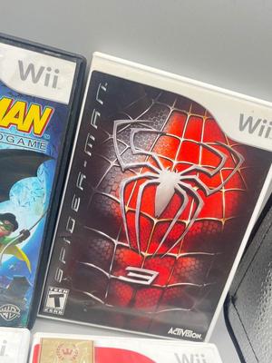 LOT 192: Wii Games - Batman, Spiderman, Madden '09, Beatles Rockband, Call of Duty and More