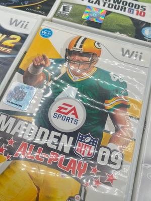 LOT 192: Wii Games - Batman, Spiderman, Madden '09, Beatles Rockband, Call of Duty and More