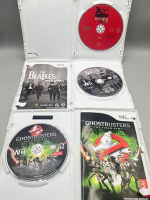 LOT 192: Wii Games - Batman, Spiderman, Madden '09, Beatles Rockband, Call of Duty and More