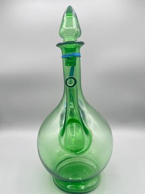LOT 199: Decanter Collection Including Amazing Antique English/Irish Cut Glass Decanter Circa 1800's