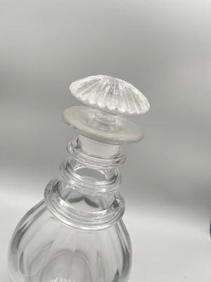 LOT 199: Decanter Collection Including Amazing Antique English/Irish Cut Glass Decanter Circa 1800's