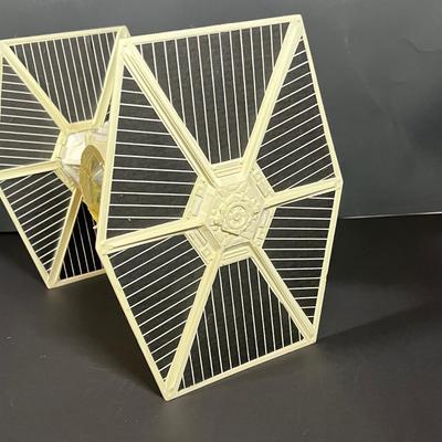 LOT 226: Vintage Star Wars Toys - Millenium Falcon, Tie Fighter and More - For Parts / Repair