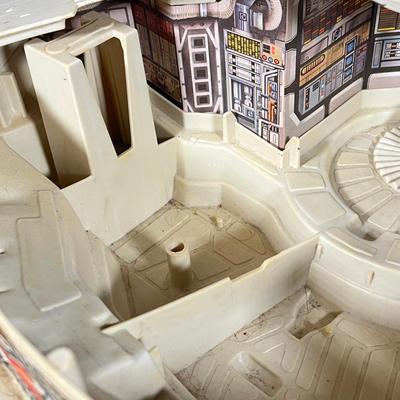 LOT 226: Vintage Star Wars Toys - Millenium Falcon, Tie Fighter and More - For Parts / Repair