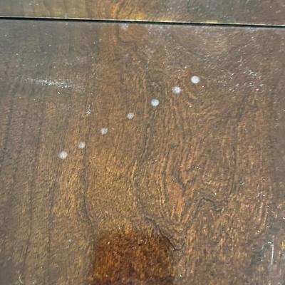 Thomasville Vanity W/ Flip Top Mirror and Matching Stool (B3-RG)