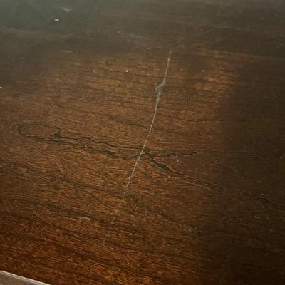 Thomasville Vanity W/ Flip Top Mirror and Matching Stool (B3-RG)