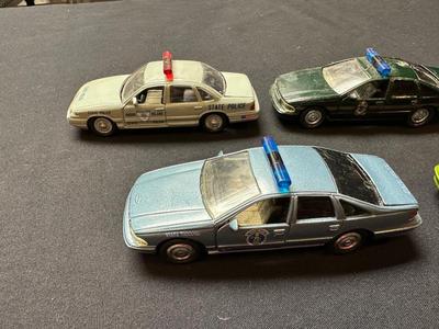 5 ROAD CHAMPS POLICE CARS OF MULTIPLE STATES