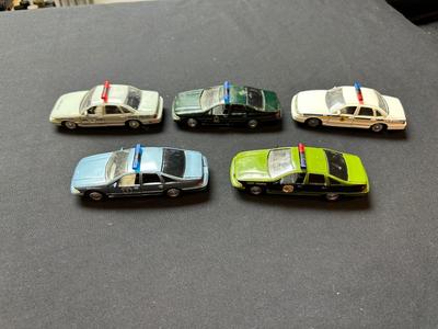 5 ROAD CHAMPS POLICE CARS OF MULTIPLE STATES